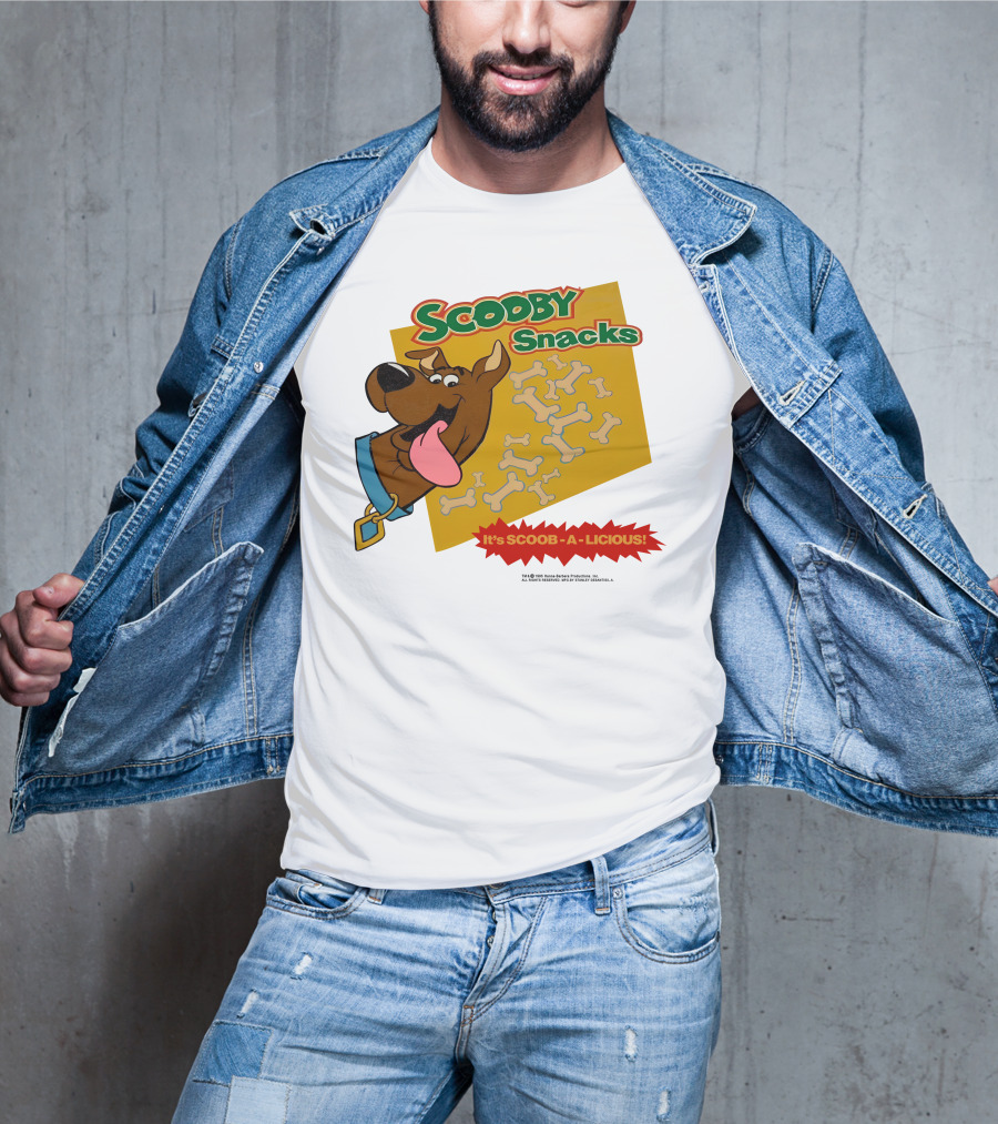 Scooby Snacks It's Scoob-A-Licious With Scooby-Doo And Bones T-Shirt