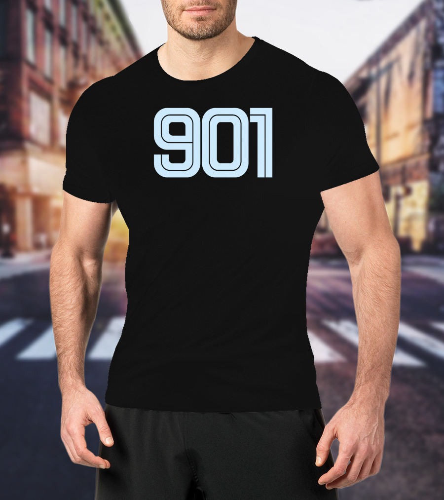 David Roddy 901 Memphis Basketball T-Shirt