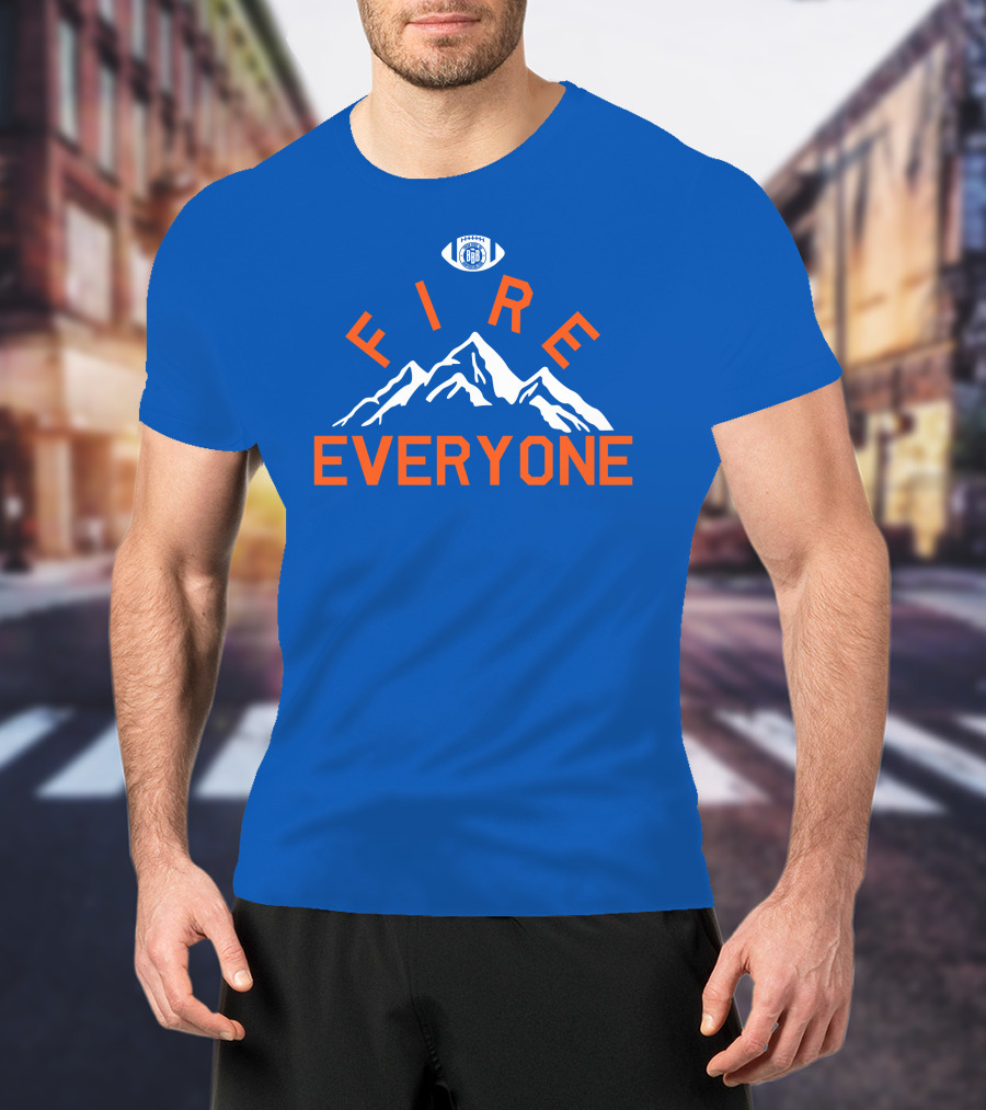 Triple B Everyone Fire Football Mountain T-Shirt