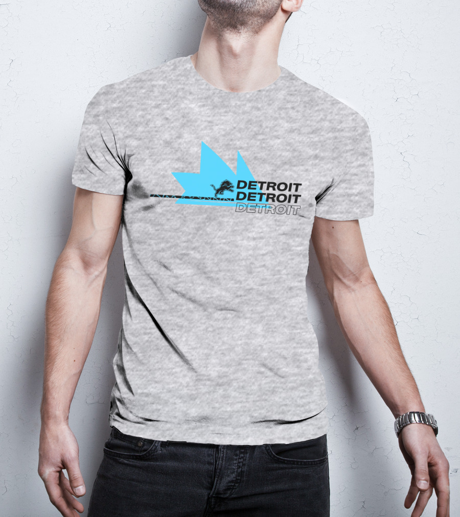 Detroit Lions Detroit Detroit T-Shirt