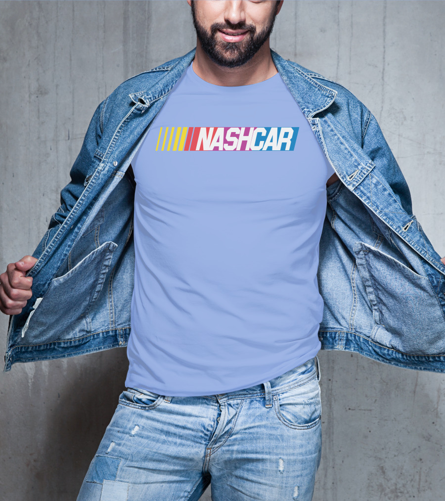 Wobovan Mitchell Nashcar Racing Strip T-Shirt