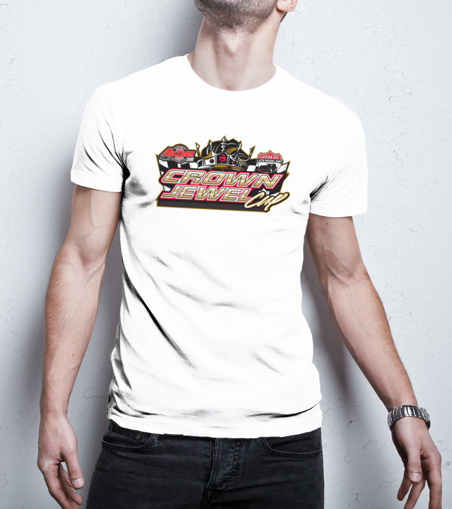Arizona Speedway Lucas Oil Late Model Dirt Series Crown Jewel Cup T-Shirt
