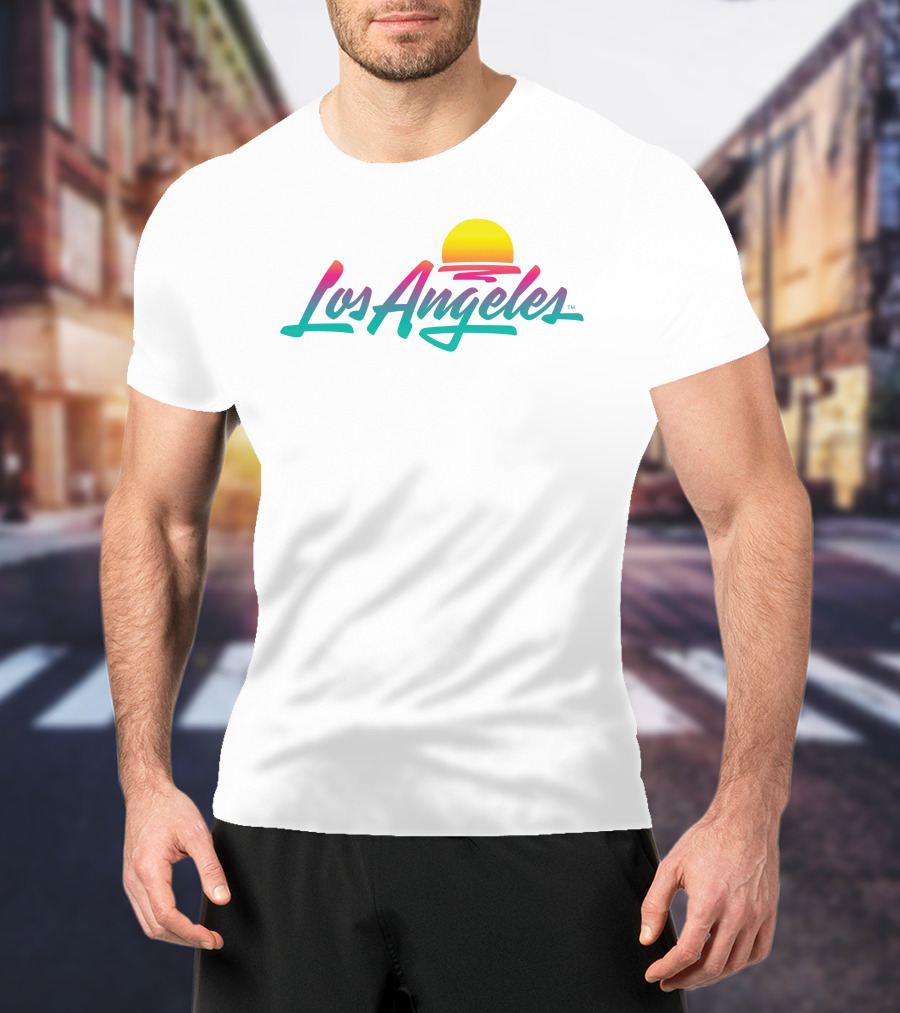 Los Angeles Shepard Fairey House Industries Sunset T-Shirt