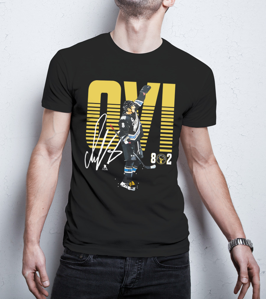 Nicklas Backstrom Ovi GR802 Alexander Ovechkin Hockey 8 802 Signature T-Shirt