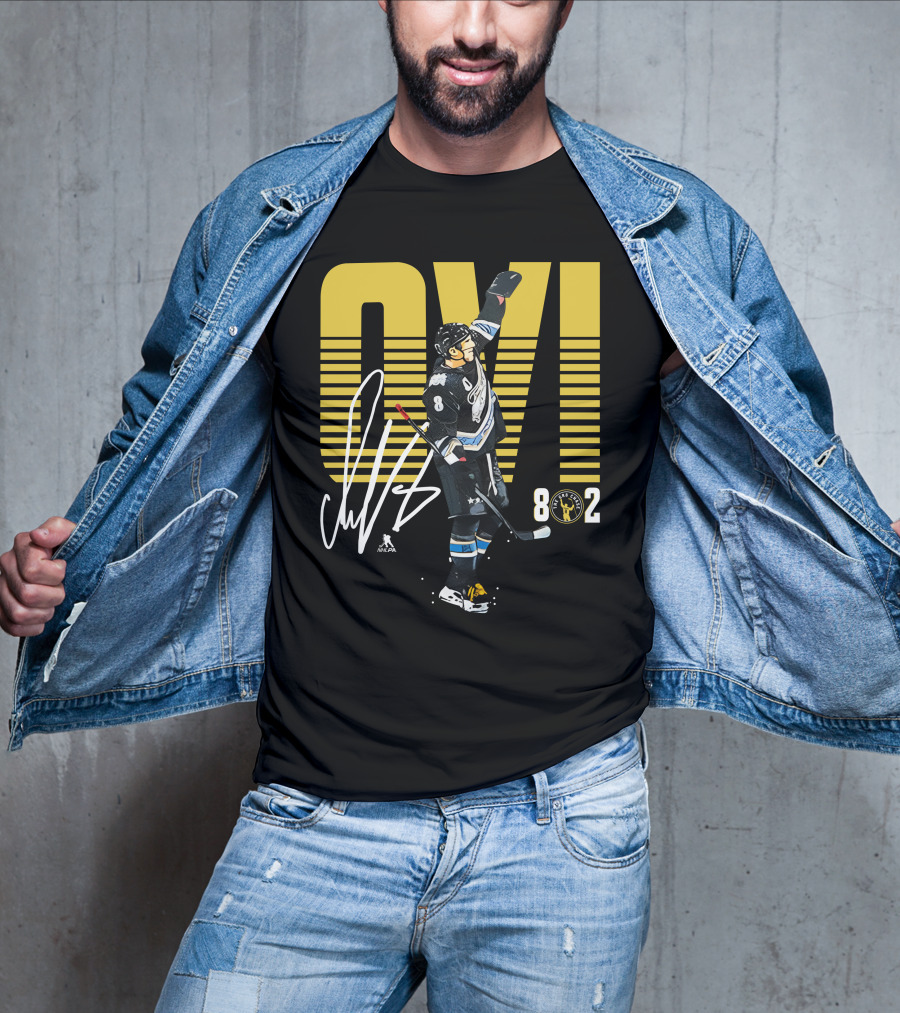 Nicklas Backstrom Ovi GR802 Alexander Ovechkin Hockey 8 802 Signature T-Shirt