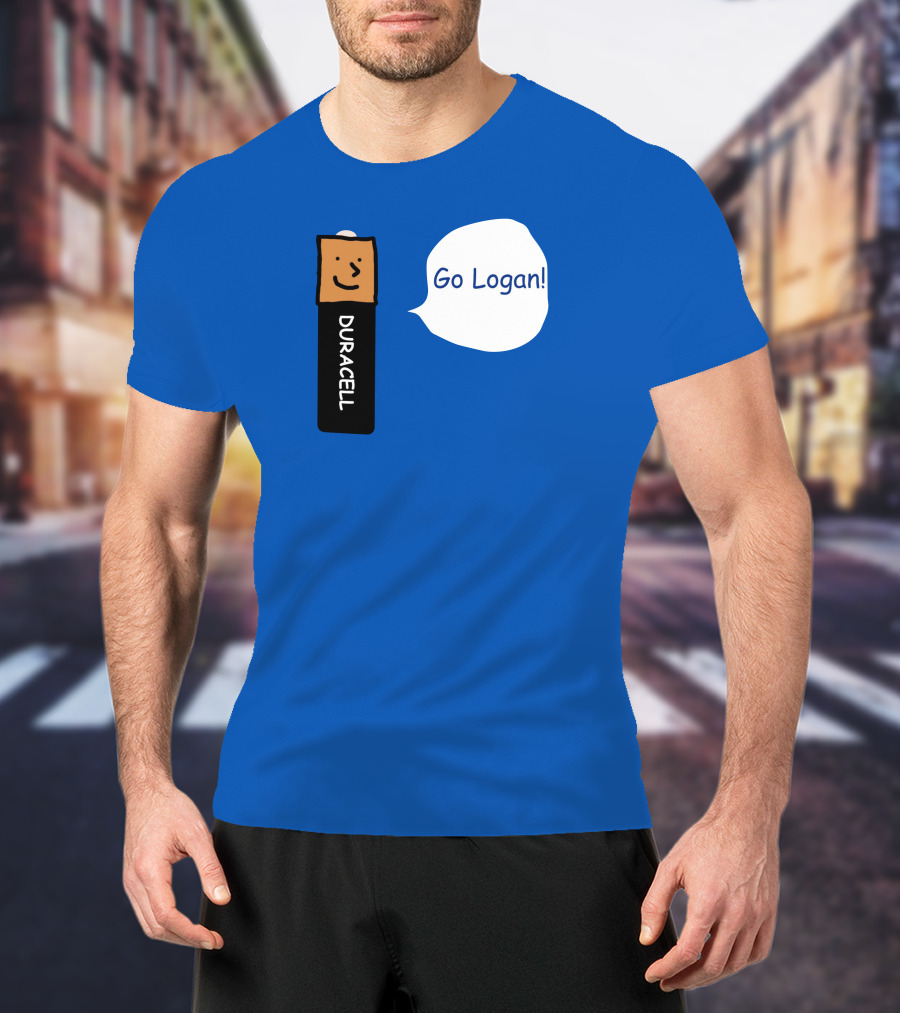 Duracell Battery Go Logan Encouragement T-Shirt