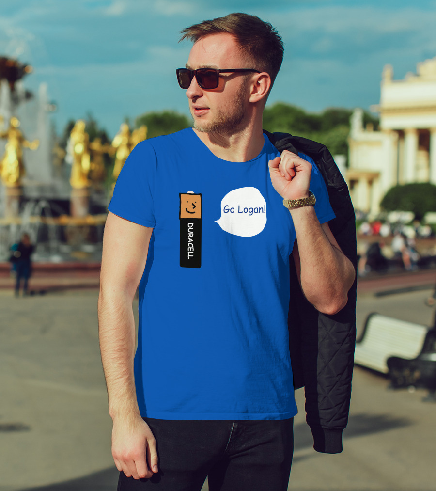 Duracell Battery Go Logan Encouragement T-Shirt
