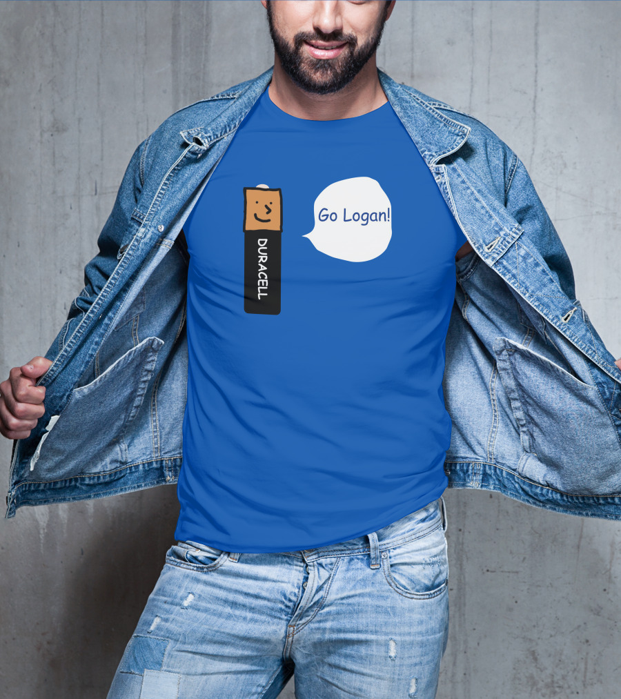 Duracell Battery Go Logan Encouragement T-Shirt