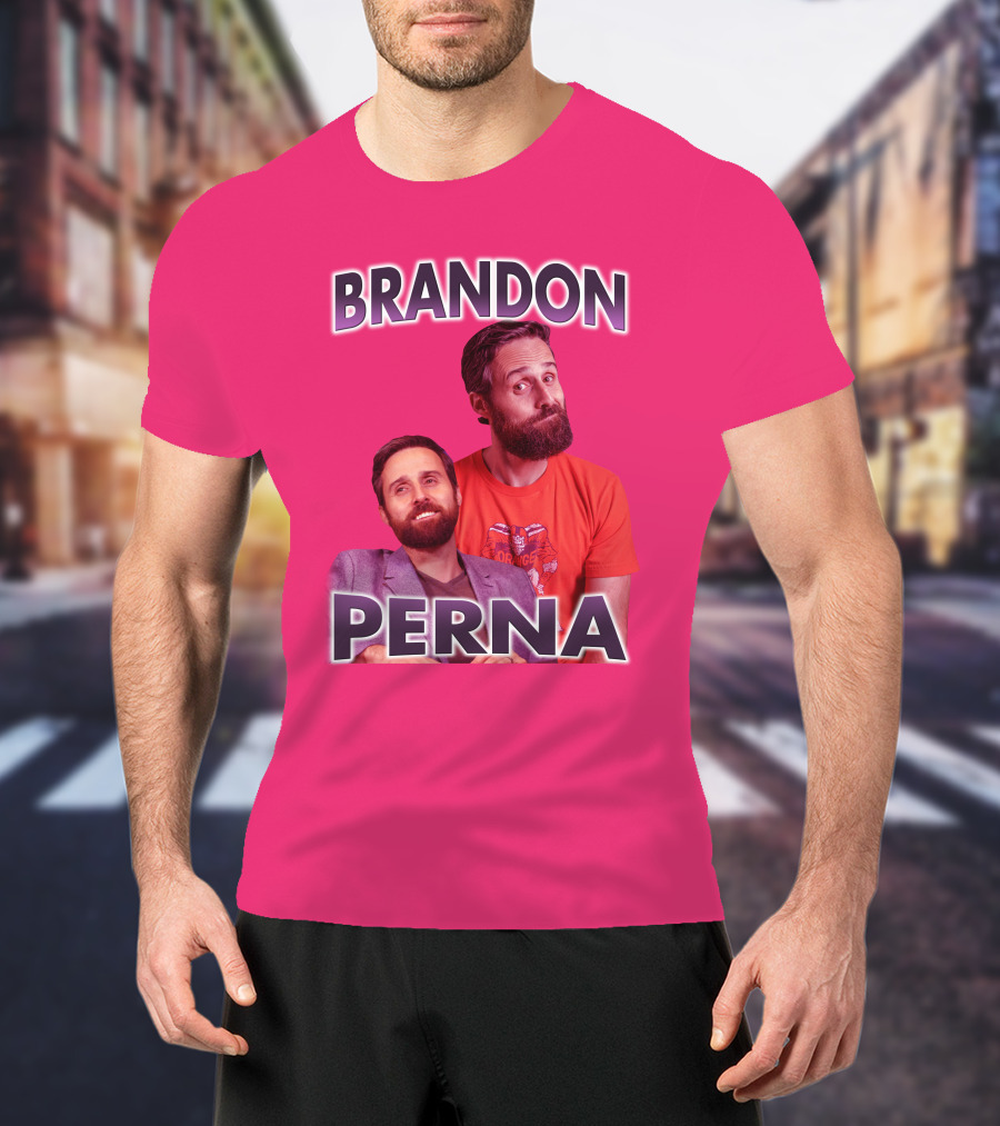 Brandon Perna Sports Humor Icon Duo T-Shirt