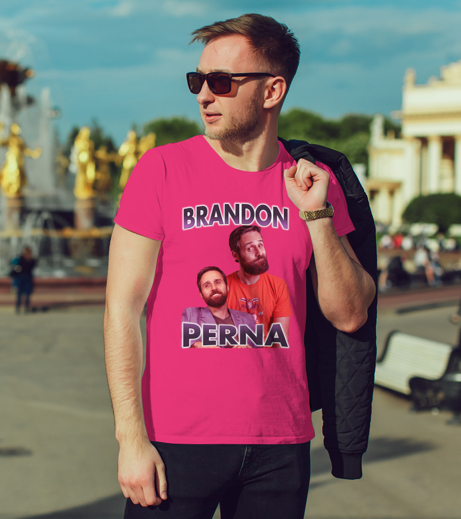 Brandon Perna Sports Humor Icon Duo T-Shirt