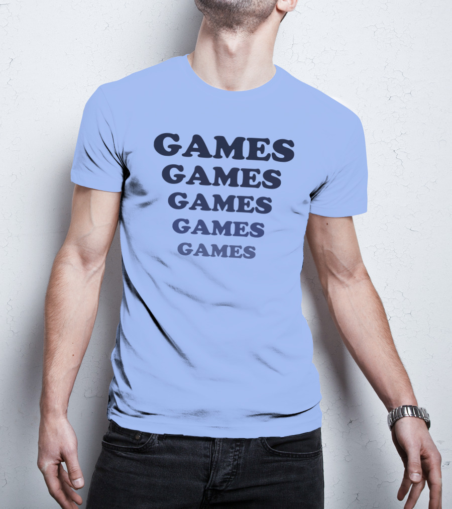 Letterboxd Games Games Games Games Games T-Shirt