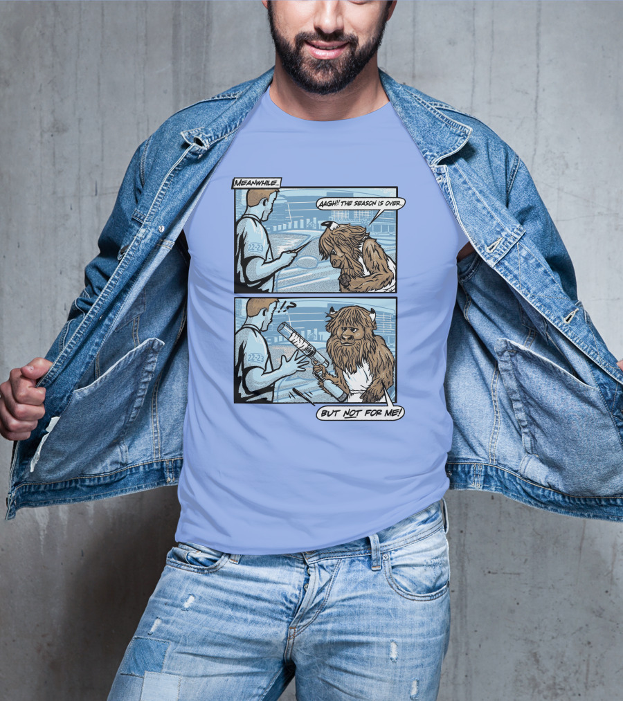 Down To Dunk Meanwhile Aagh The Season Is Over But Not For Me 22-23 T-Shirt