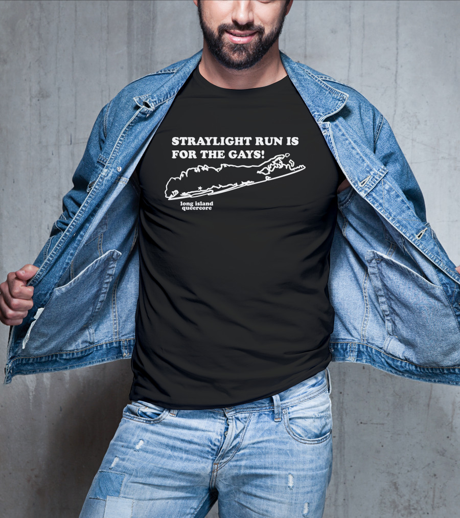 Straylight Run Is For The Gays Long Island Queercore T-Shirt