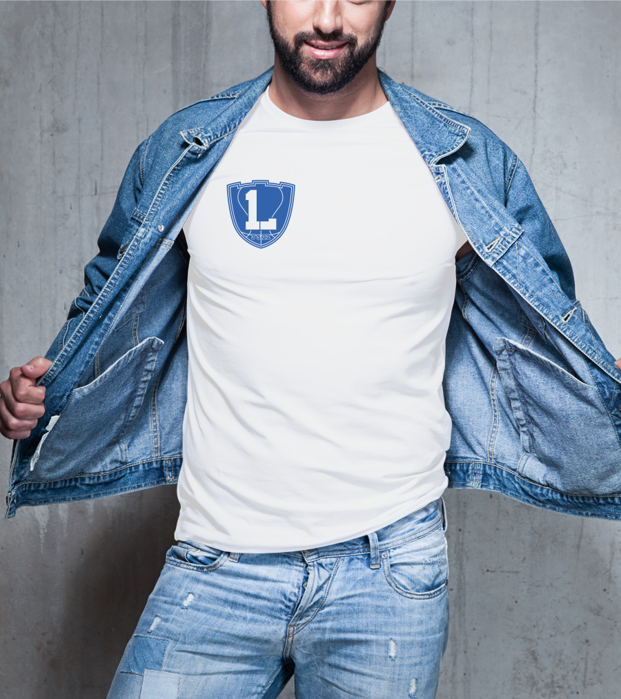 One Last L 3.5.22 Blue Shield Emblem T-Shirt