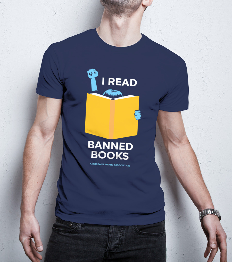 Phil Bildner I Read Banned Books American Library Association T-Shirt