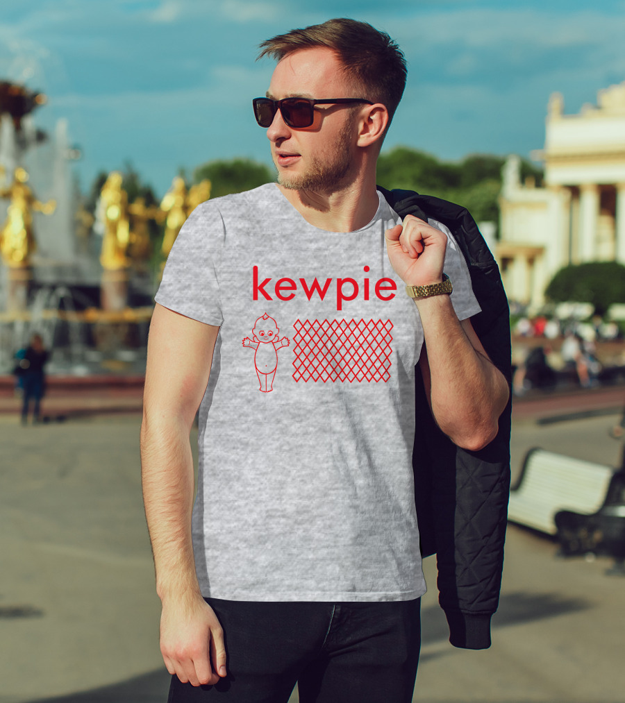 Kewpie Mayo Doll Red Net T-Shirt