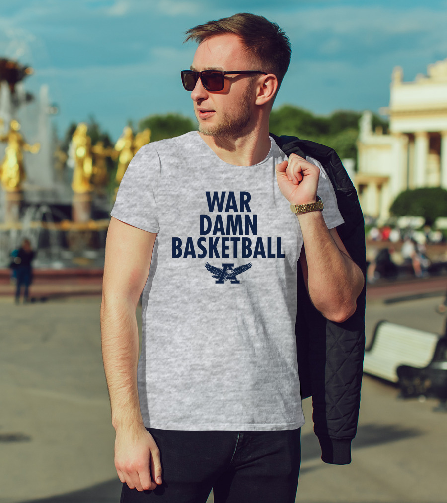 Auburn War Damn Basketball Eagle T-Shirt