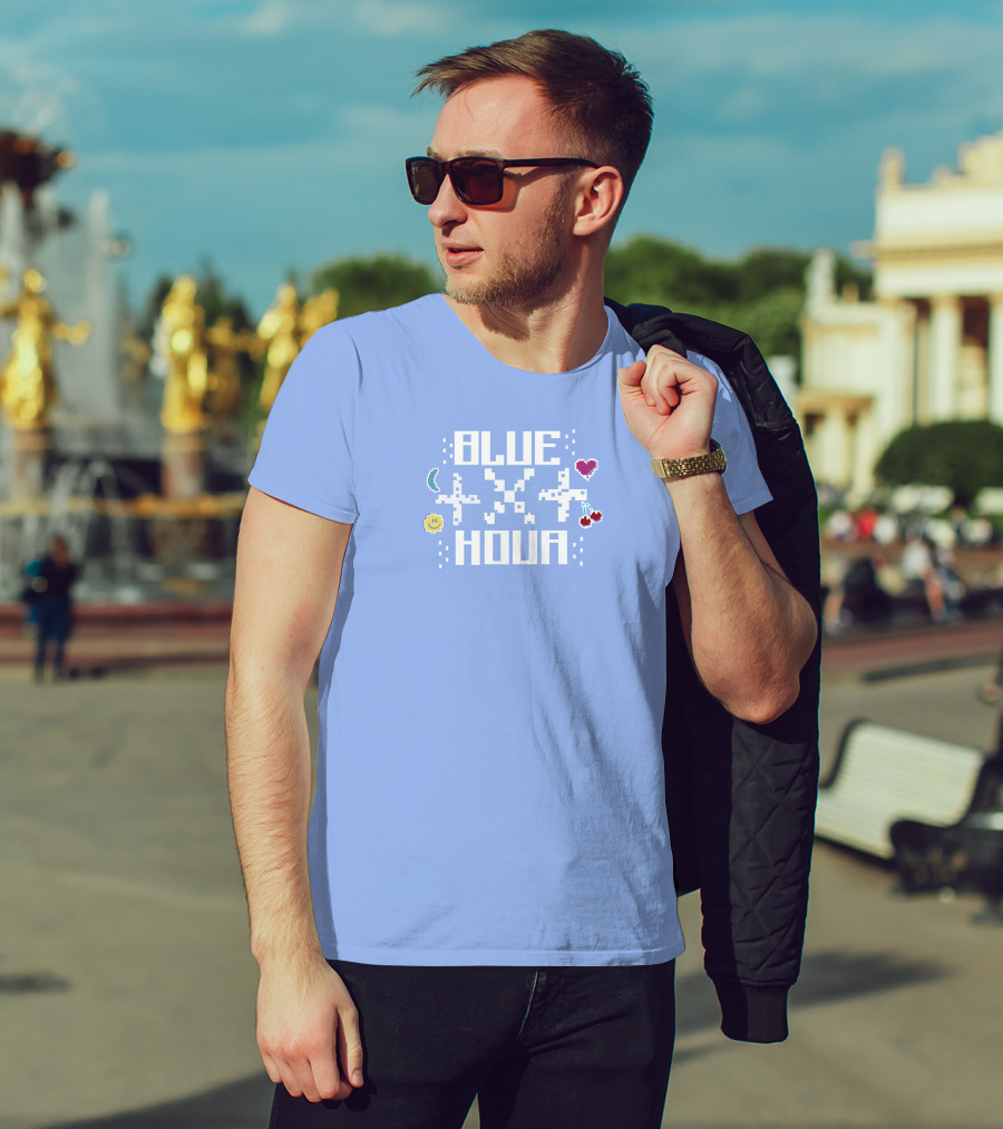 BLUE HOUR Moon Star Heart Sun Cherry T-Shirt