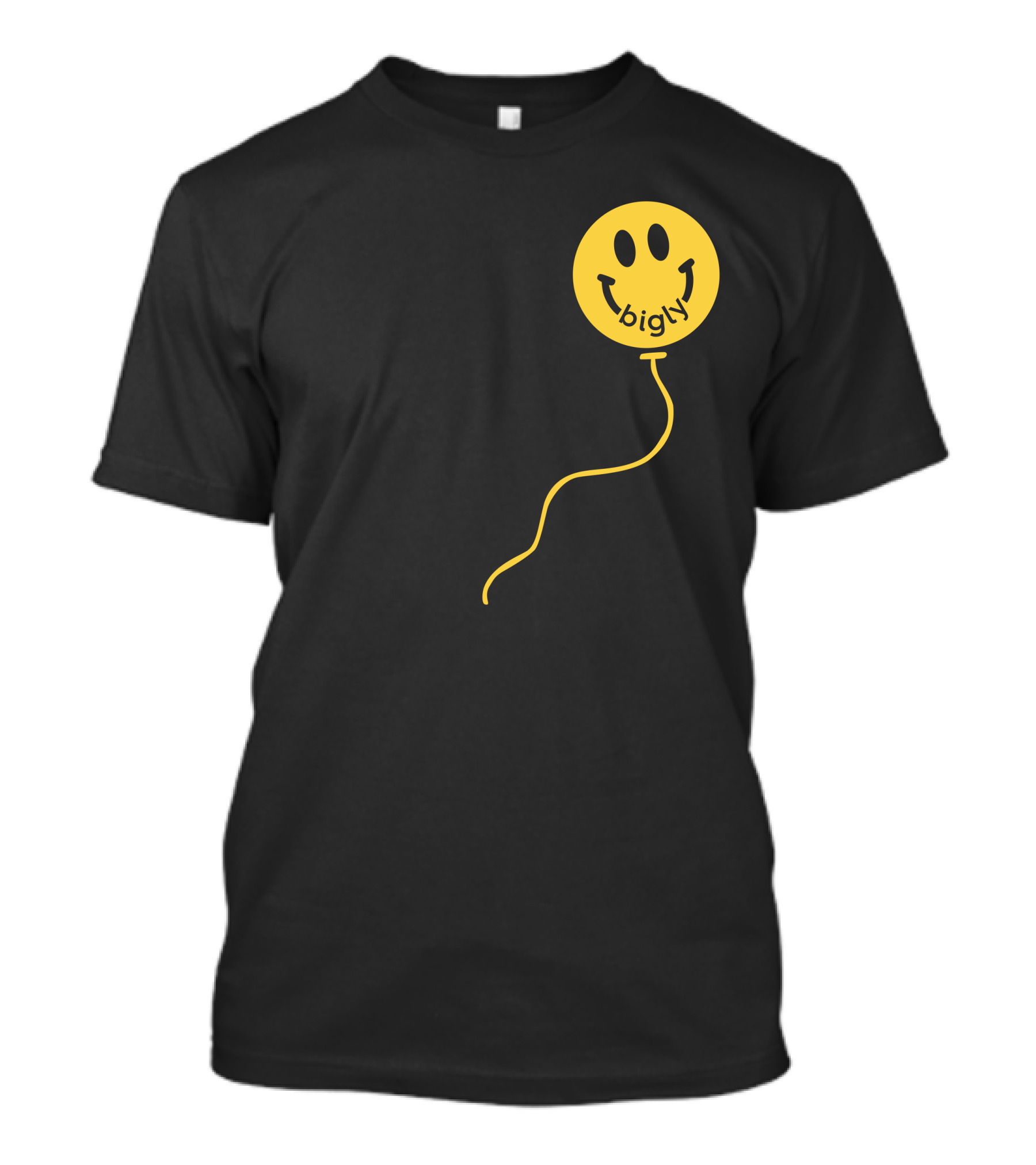 Bigly Smiley Face Balloon T-Shirt