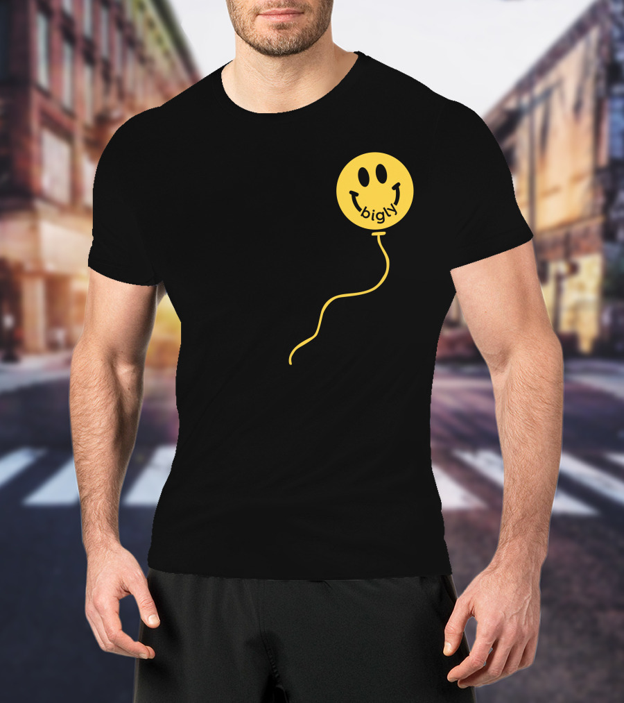 Bigly Smiley Face Balloon T-Shirt