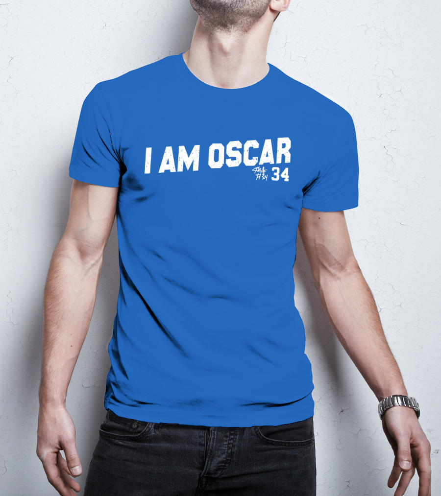 Kentucky Branded I Am Oscar 34 Royal T-Shirt