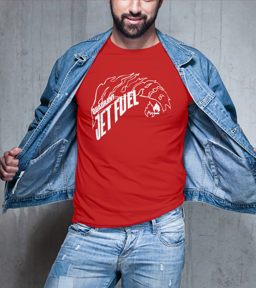 Quadrant Jet Fuel Flame T-Shirt