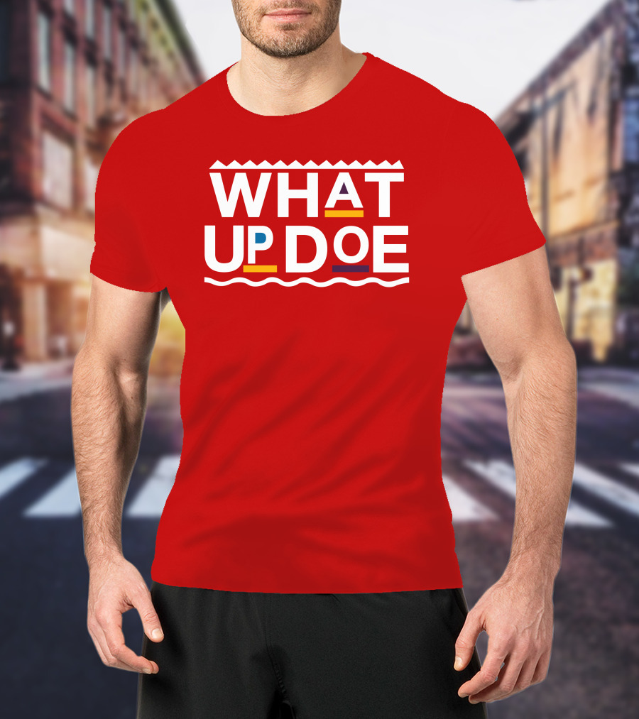 Jemele Hill What Up Doe Bold Text T-Shirt