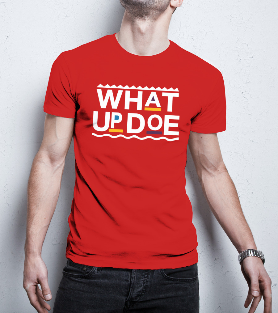 Jemele Hill What Up Doe Bold Text T-Shirt