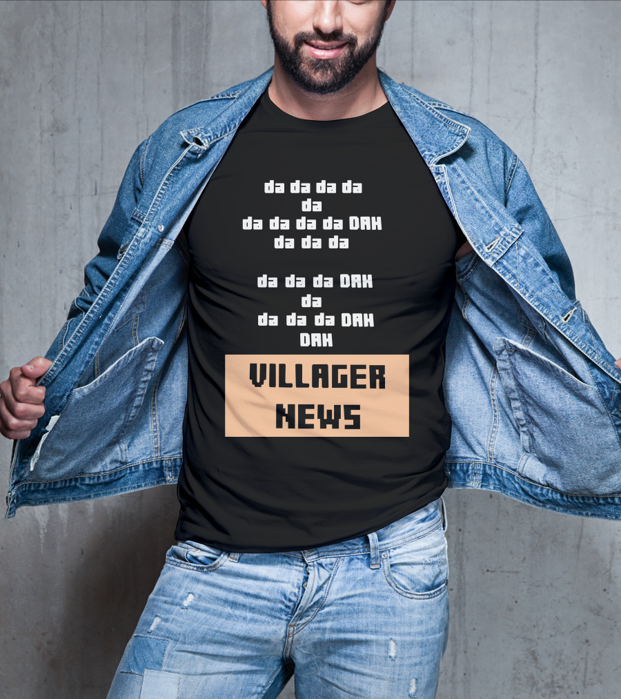 Da Da Da Villager News DAH DAH T-Shirt