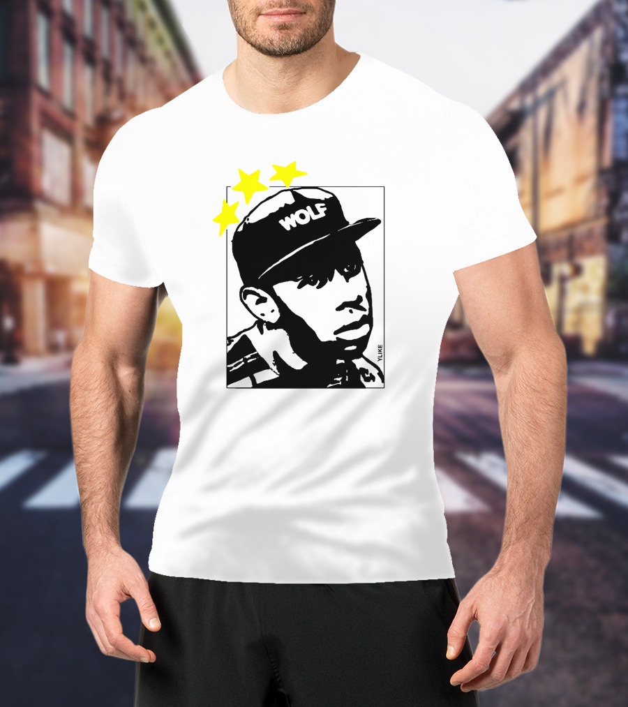 I <3 TYLER WOLF Hat Yellow Stars T-Shirt
