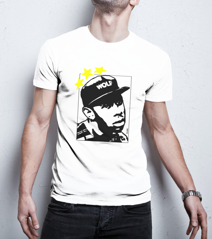 I <3 TYLER WOLF Hat Yellow Stars T-Shirt