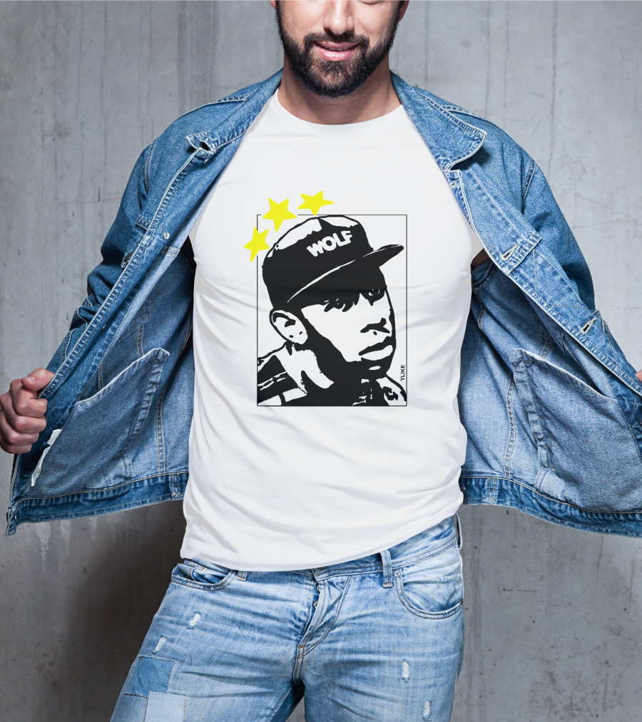 I <3 TYLER WOLF Hat Yellow Stars T-Shirt