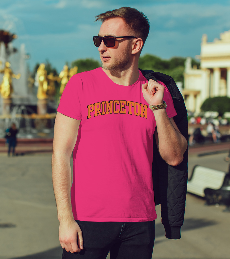 Princeton Vivian Viv Turner Classic Pink Arch T-Shirt