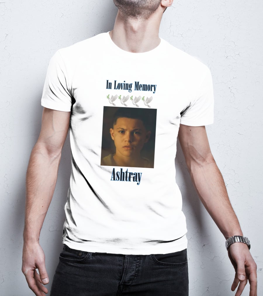 In Loving Memory Ashtray Stevenson Jean Doves T-Shirt