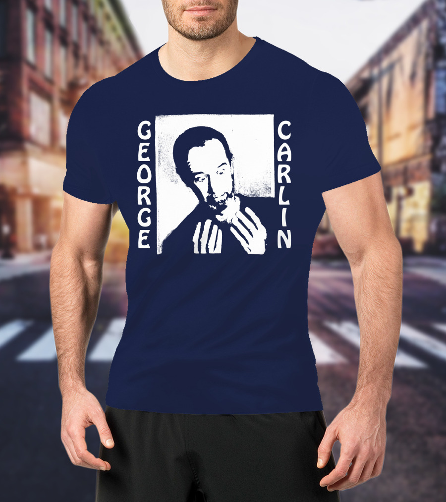 Wyco Vintage Shop Channing Tatum George Carlin It Only Hurts When I Think T-Shirt