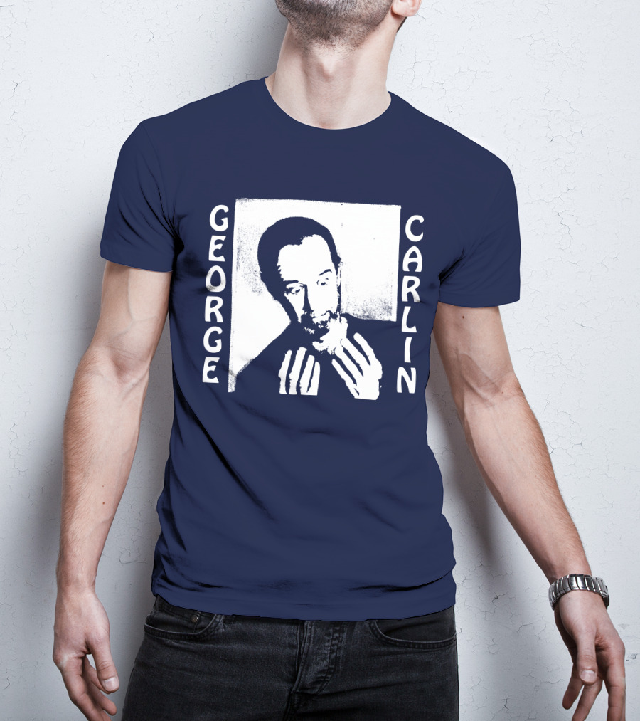 Wyco Vintage Shop Channing Tatum George Carlin It Only Hurts When I Think T-Shirt