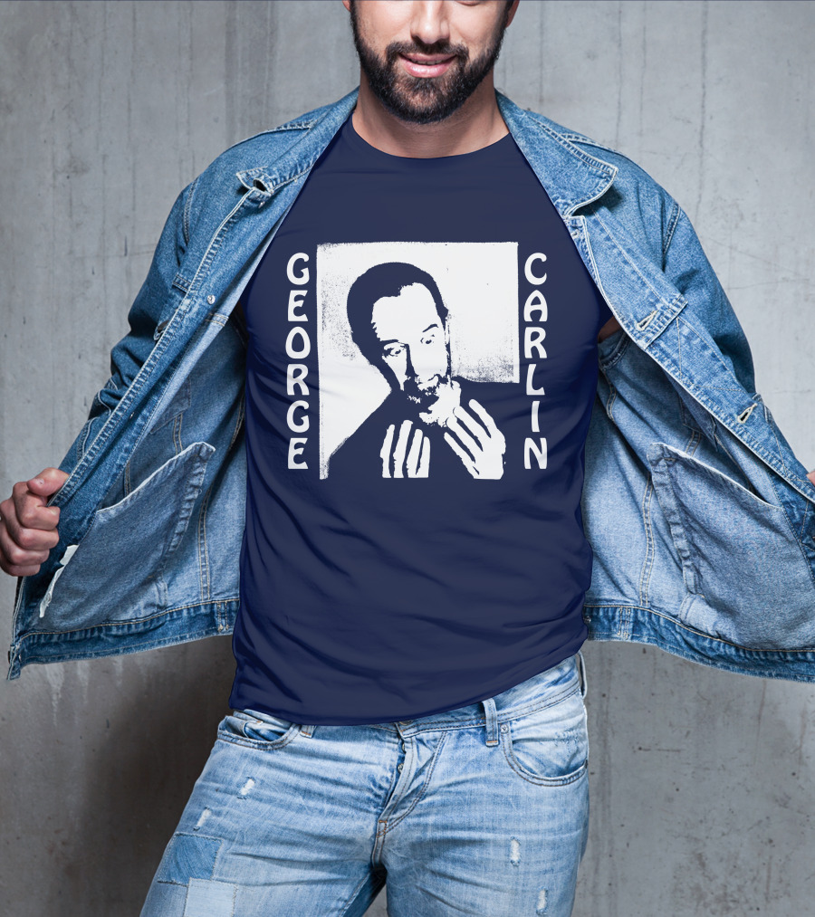 Wyco Vintage Shop Channing Tatum George Carlin It Only Hurts When I Think T-Shirt