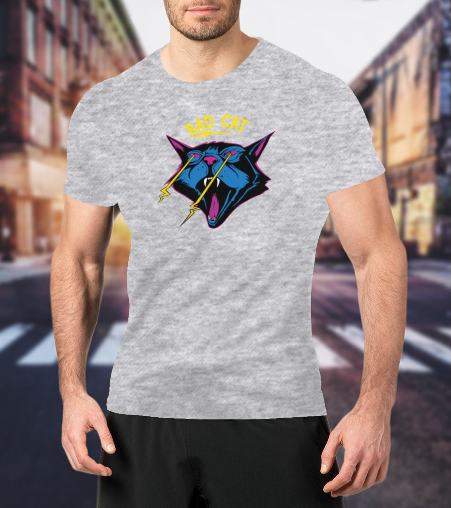 Nea's Karlsson Bad Cat Lightning Eyes T-Shirt