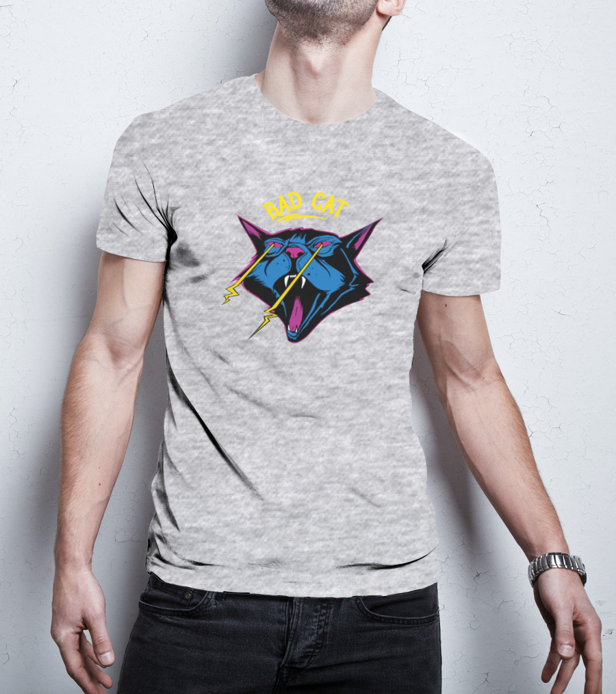 Nea's Karlsson Bad Cat Lightning Eyes T-Shirt