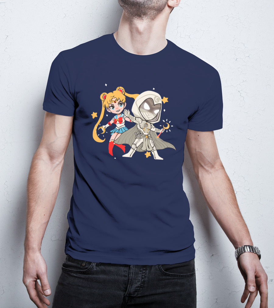 Gabi Sailor Moon Knight Yamineftis Crossover Fusion T-Shirt