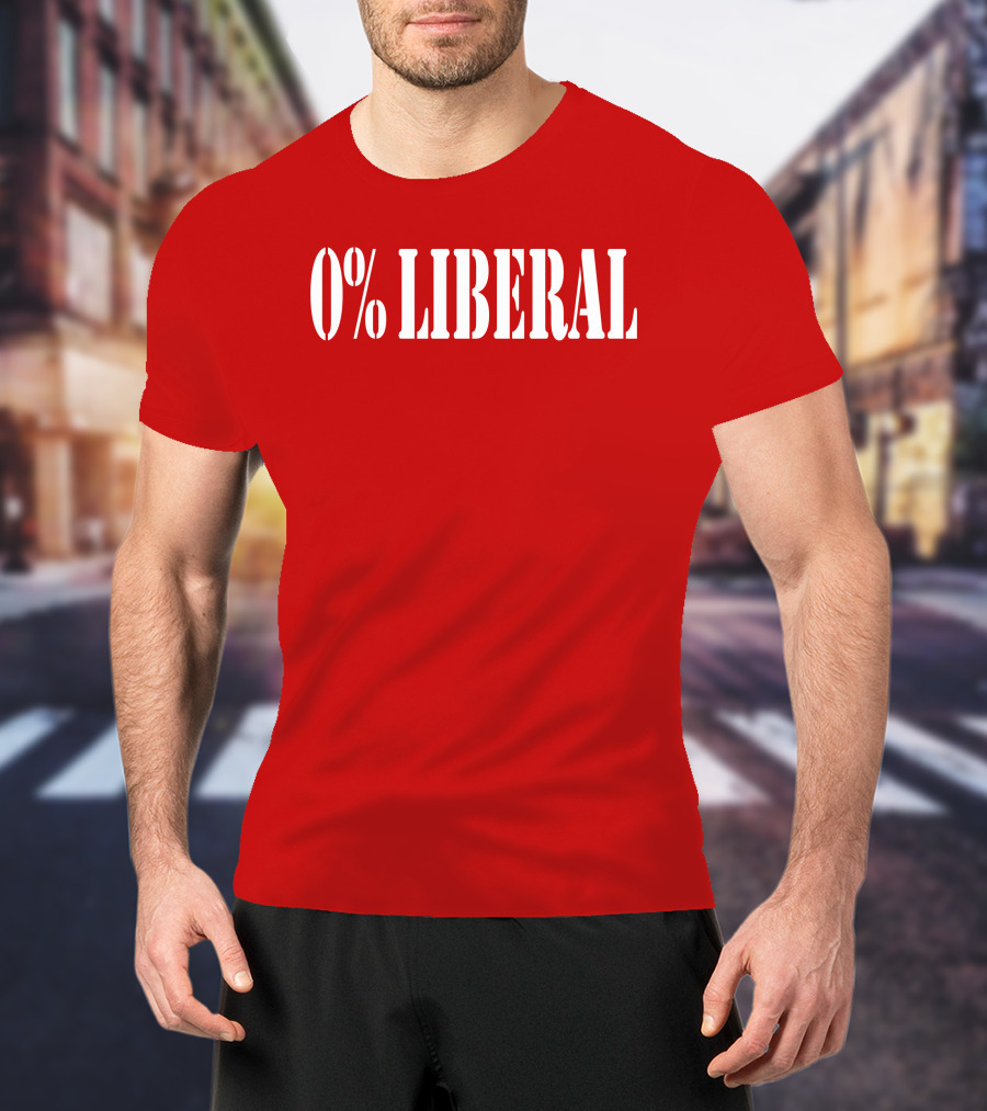 Real Bryson Gray 0% Liberal T-Shirt