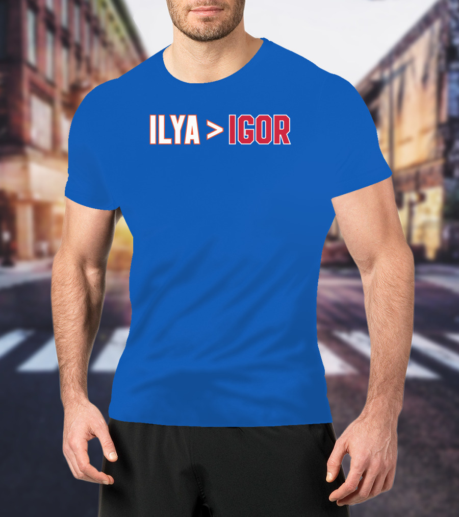 ILYA Greater Than IGOR Bold Rivalry T-Shirt