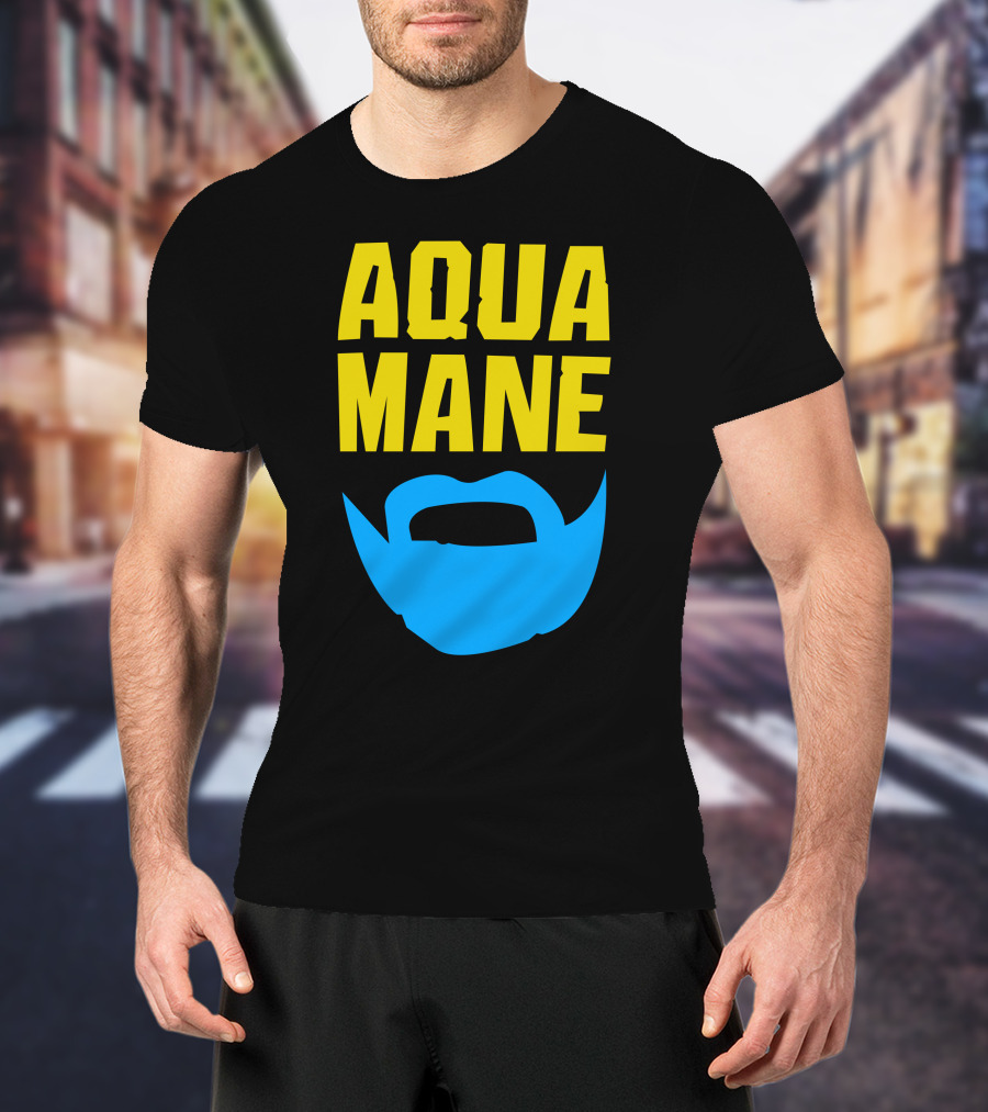 Memphis Grizzlies Aqua Mane Beard T-Shirt