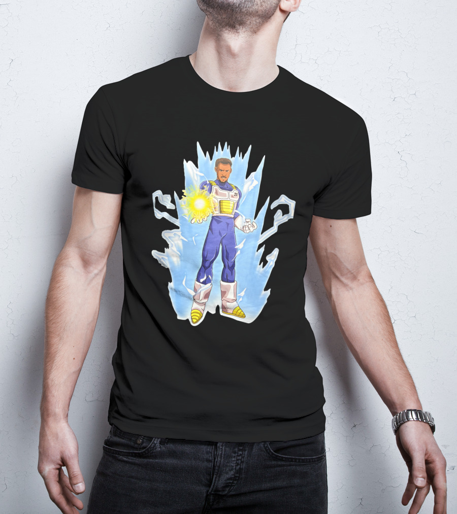 Daniel Gafford Dragon Ball Z Saiyan Warrior Energy Burst T-Shirt