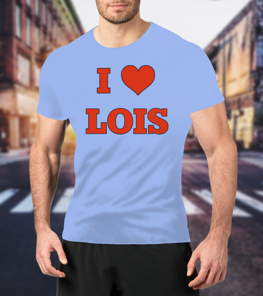 Peter Griffin I Love Lois Heart T-Shirt