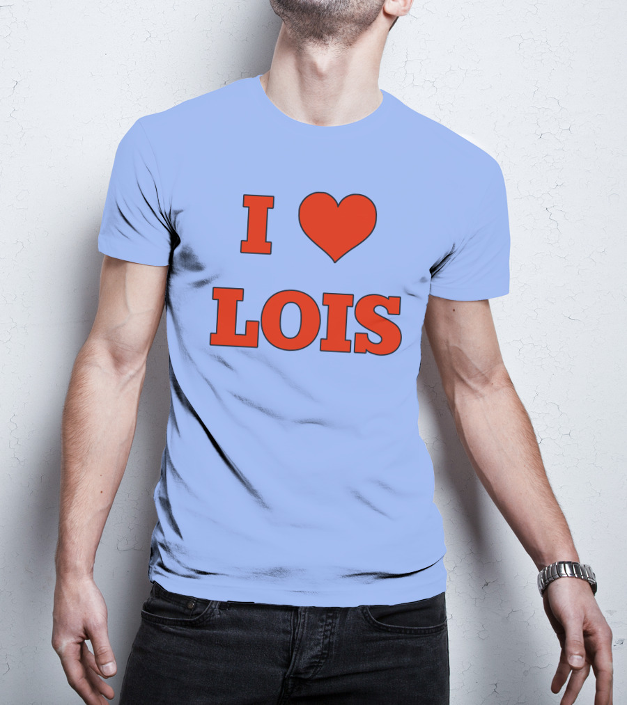 Peter Griffin I Love Lois Heart T-Shirt