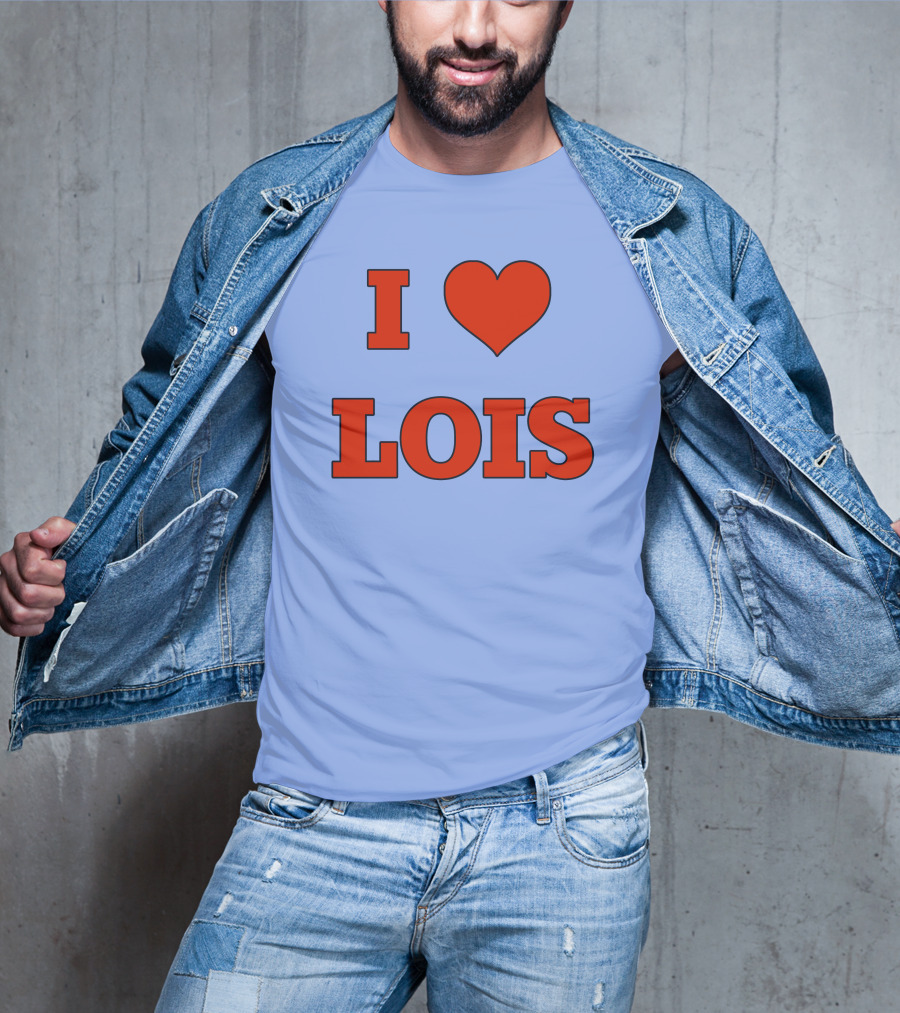 Peter Griffin I Love Lois Heart T-Shirt