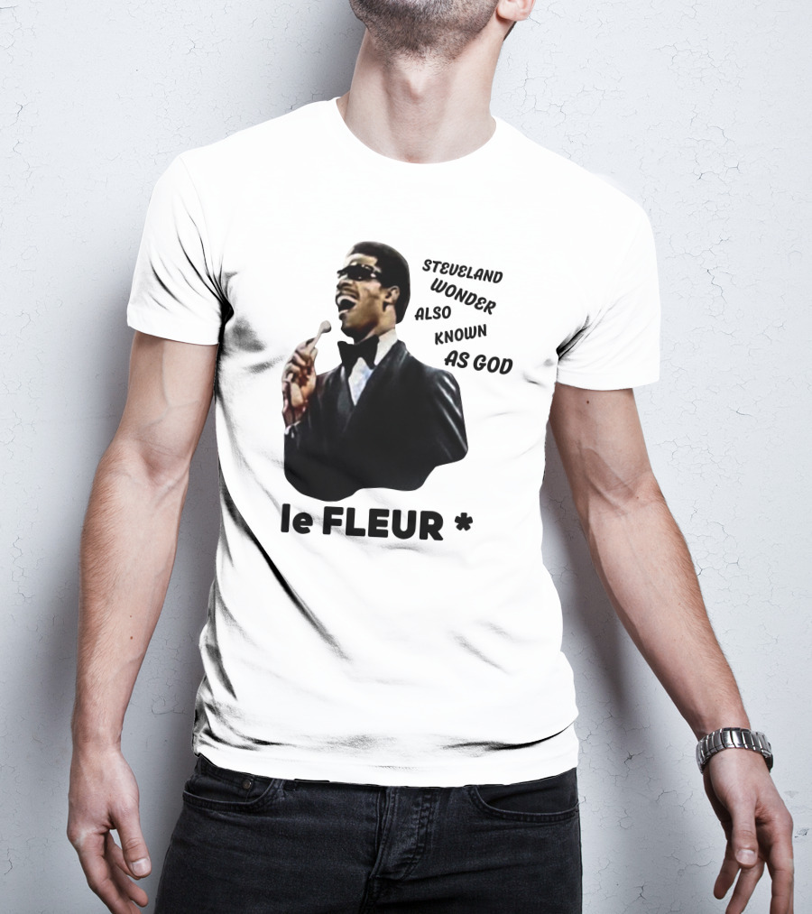 Steveland Wonder Also Known As God Le Fleur T-Shirt