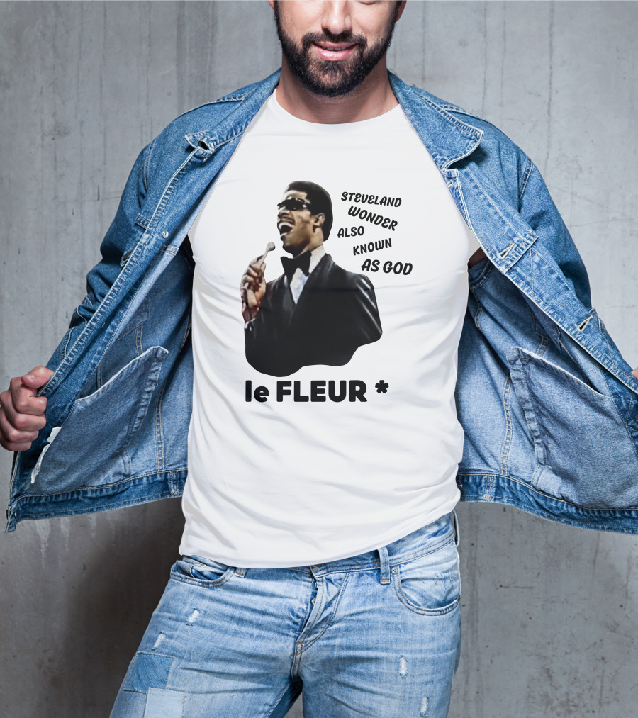Steveland Wonder Also Known As God Le Fleur T-Shirt