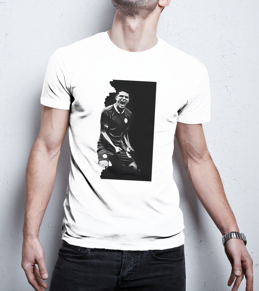 O Monstro Soccer Celebration Iconic Athlete Performance T-Shirt